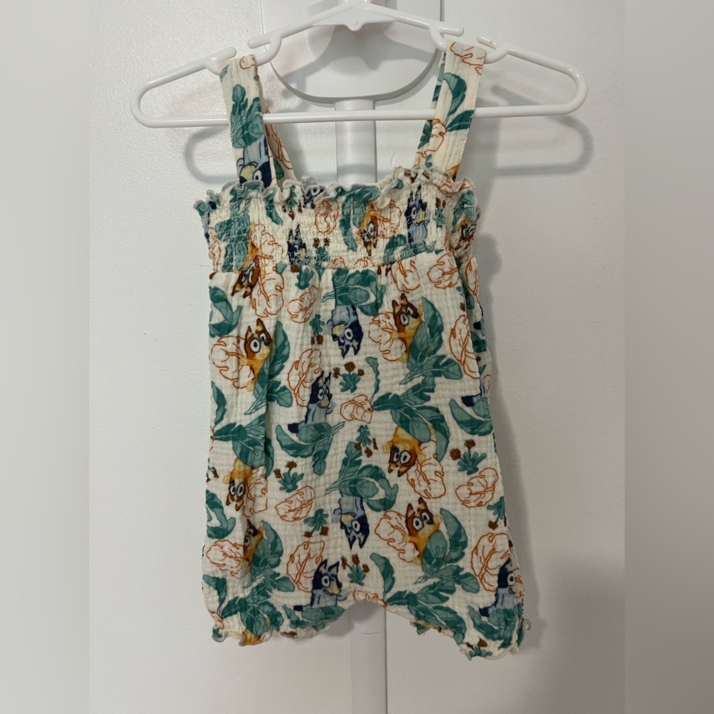 Bluey & Bingo outfit & hat set